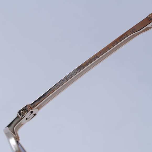 🕶️ New Philipp Plein SPP048M 033M Sunglasses - Shiny Rose Gold Frame - Picture 8 of 12